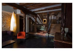 Posezení v ubytování Posada La Casona de Valbuena