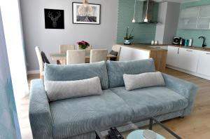Posedenie v ubytovaní Apartament Turkus