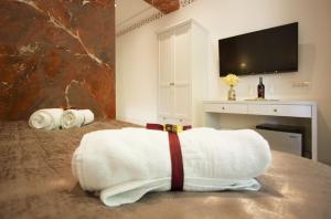 Posteľ alebo postele v izbe v ubytovaní Well Of Life Luxury Rooms
