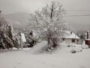 Hotel Rural Natxiondo en invierno