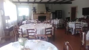 Restaurace v ubytování agriturismo Piccolo Albero