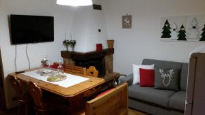 Posezení v ubytování il bosco in casa