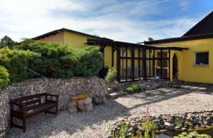 Zahrada ubytování Ferienhaus "Am Gutspark"