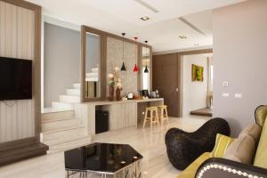 TV o dispositivi per l'intrattenimento presso Splendi Villa
