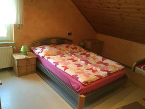Katil atau katil-katil dalam bilik di Ferienwohnung Inge Blum