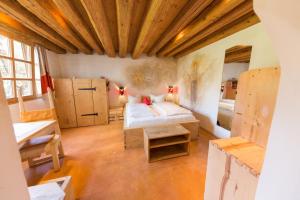 Postel nebo postele na pokoji v ubytování Hotel San Gabriele