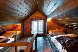 Herangtunet Mountain Lodge客房内的一张或多张床位