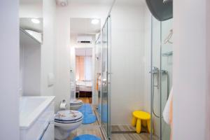 Koupelna v ubytování La Svalba Rooms & Studios + 37 fotografií