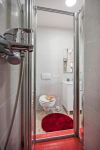 Koupelna v ubytování La Svalba Rooms & Studios