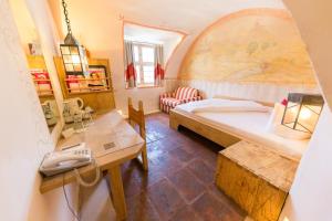 Postel nebo postele na pokoji v ubytování Hotel San Gabriele