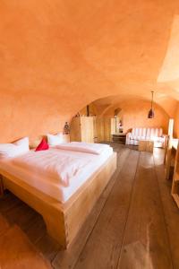 Postel nebo postele na pokoji v ubytování Hotel San Gabriele
