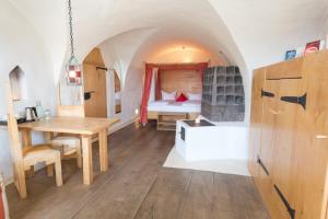 Postel nebo postele na pokoji v ubytování Hotel San Gabriele