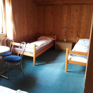 Postel nebo postele na pokoji v ubytování HM - konak