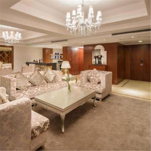 Cinese Hotel Dongguan Shijie tesisinde bir oturma alanı