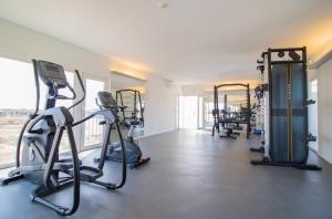 Spordikeskus ja/või sportimisvõimalused majutusasutuses Hotel Dunas de Sal