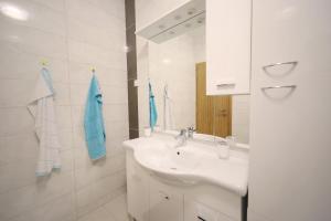 Kúpeľňa v ubytovaní Apartmani Vlado Mitar