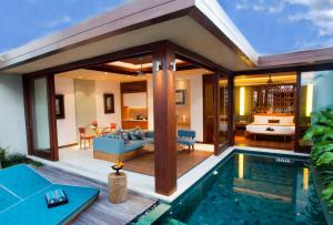 Bazén v ubytování Maca Villas & Spa Bali nebo v jeho okolí