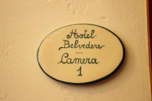 Certifikát, hodnocení, plakát nebo jiný dokument vystavený v ubytování Hotel Belvedere