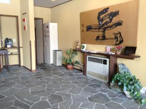 Vstupní hala nebo recepce v ubytování Hakuba Alpine Hotel + 37 fotografií