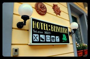 Certifikát, hodnocení, plakát nebo jiný dokument vystavený v ubytování Hotel Belvedere