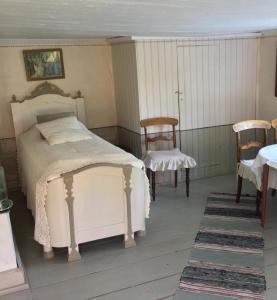 Postel nebo postele na pokoji v ubytování Thorstorps Gård B&B