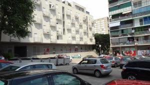 a bunch of cars parked in a parking lot at Cvit Jadrana in Split