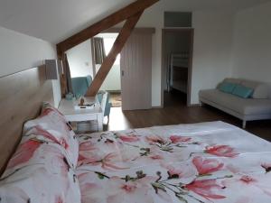 Postel nebo postele na pokoji v ubytování B&B De Fruithoeve