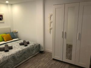 Postel nebo postele na pokoji v ubytování Apartamento plaza toros