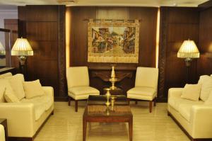 Posezení v ubytování Al Zaitouna Hotel