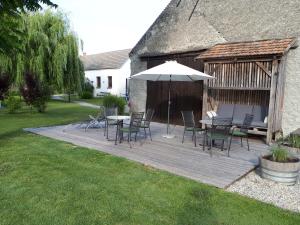 Zahrada ubytování Pension Joseph Haydn