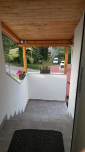 Balkón nebo terasa v ubytování Apartman Ana