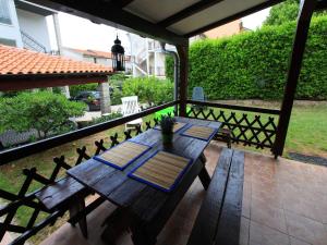 Balkón nebo terasa v ubytování Apartment GIARDINO