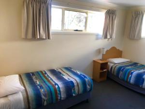 Postel nebo postele na pokoji v ubytování Sheffield Motor Inn