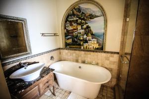 Koupelna v ubytování Three Rivers Lodge and Villas