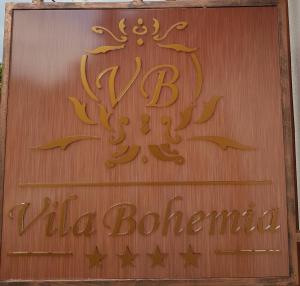 Vila Bohemia的证书、奖牌、标识或其他文件