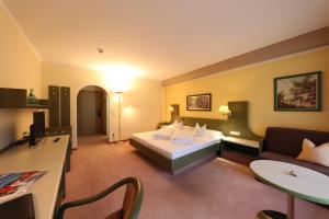Voodi või voodid majutusasutuse Hotel Lamark toas