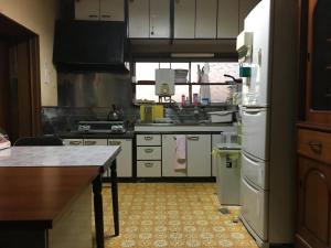 Dapur atau dapur kecil di しまなみゲストハウス南風荘