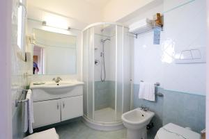 Ванная комната в Hotel Grifone