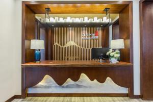 Vstupní hala nebo recepce v ubytování Riverside Inn Guilin Central
