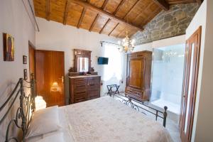 Llit o llits en una habitació de B&B Villa Filetta