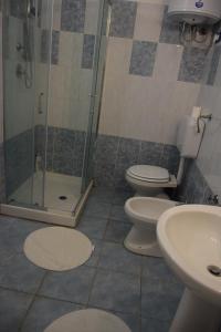 Koupelna v ubytování casa Giuseppe