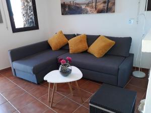 Posezení v ubytování Loft La Tahonilla