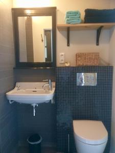 Koupelna v ubytování B&B De Pastorie bij Dokkum