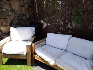 Posezení v ubytování Loft La Tahonilla