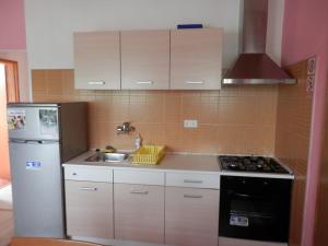 Kuchyň nebo kuchyňský kout v ubytování Guesthouse Matija