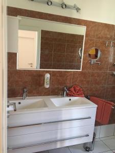 Koupelna v ubytování Appartements Antunovic
