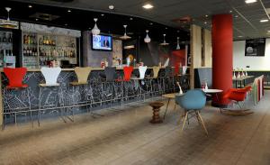Lounge nebo bar v ubytování ibis Amsterdam City West