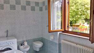 Koupelna v ubytování Appartamenti Arcobaleno