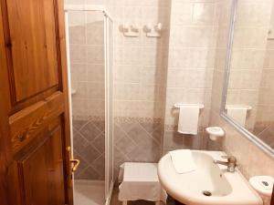 Koupelna v ubytování Hotel Casa Gerardo
