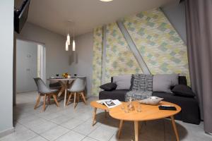 Posezení v ubytování NK Apartments